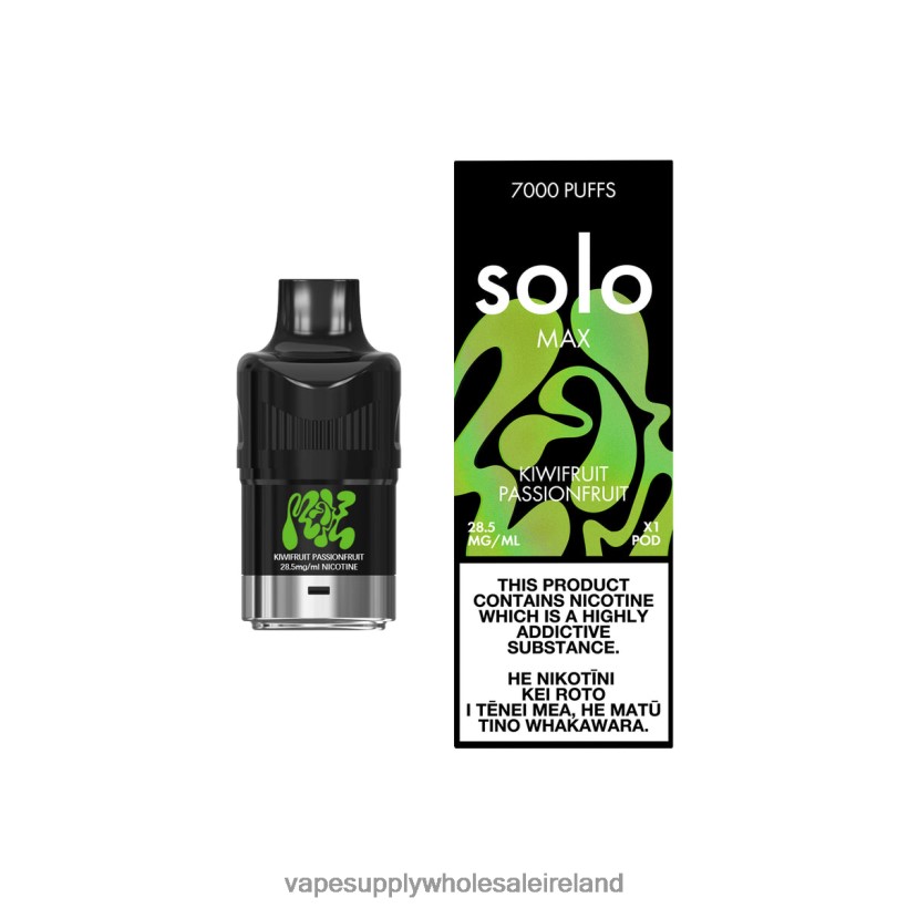 Electronic Cigarette Wholesale Supplier - Solo MAX Pod RPZJP290 Kiwifruit Passionfruit