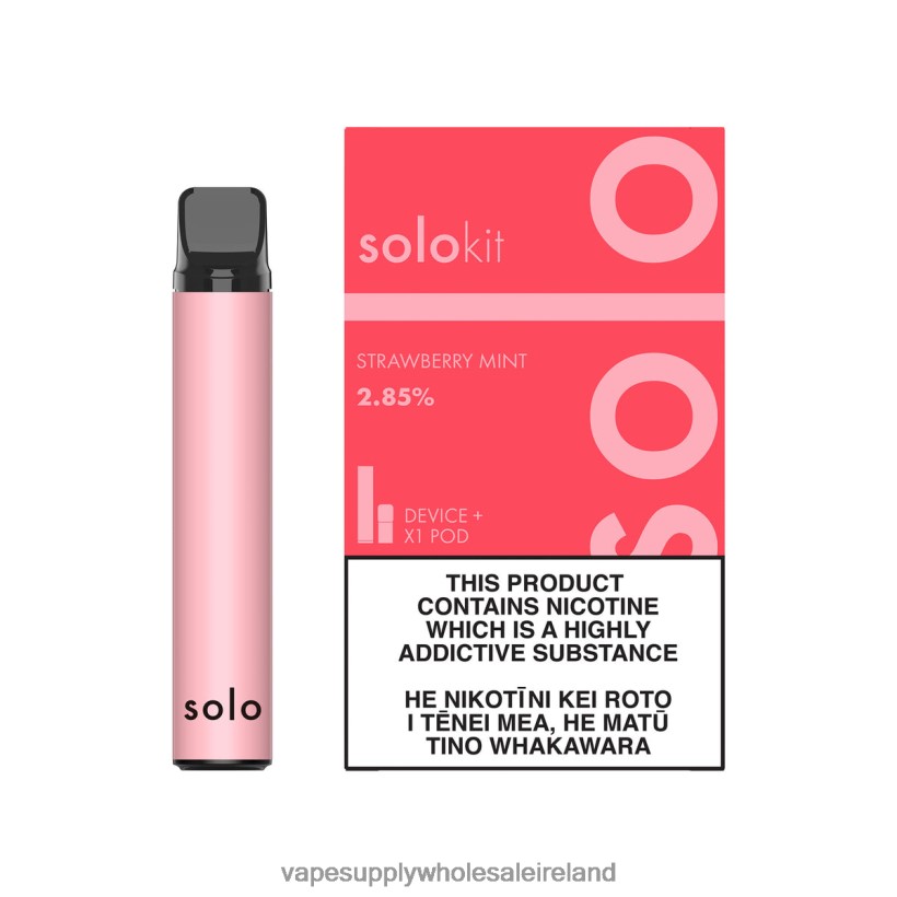 Vape Wholesale Ireland - Solo Pod Kit RPZJP241 Strawberry Mint