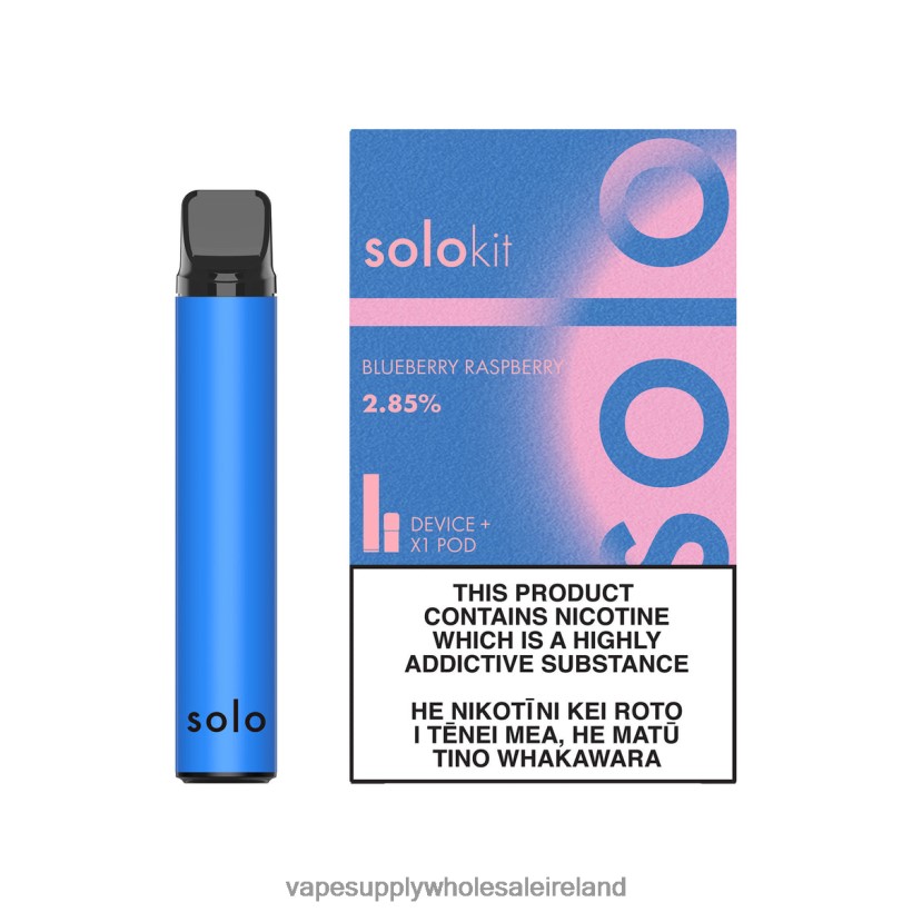 Vape Wholesale Supplier - Solo Pod Kit RPZJP243 Blueberry Raspberry